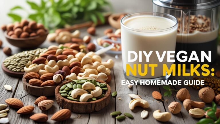 Easy Homemade DIY Vegan Nut Milks | Plant‑Based Milks Guide