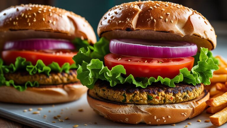 Delicious Homemade Vegan Burgers
