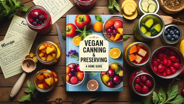Vegan Food Preservation: Canning, Pickling, Drying & Fermenting
