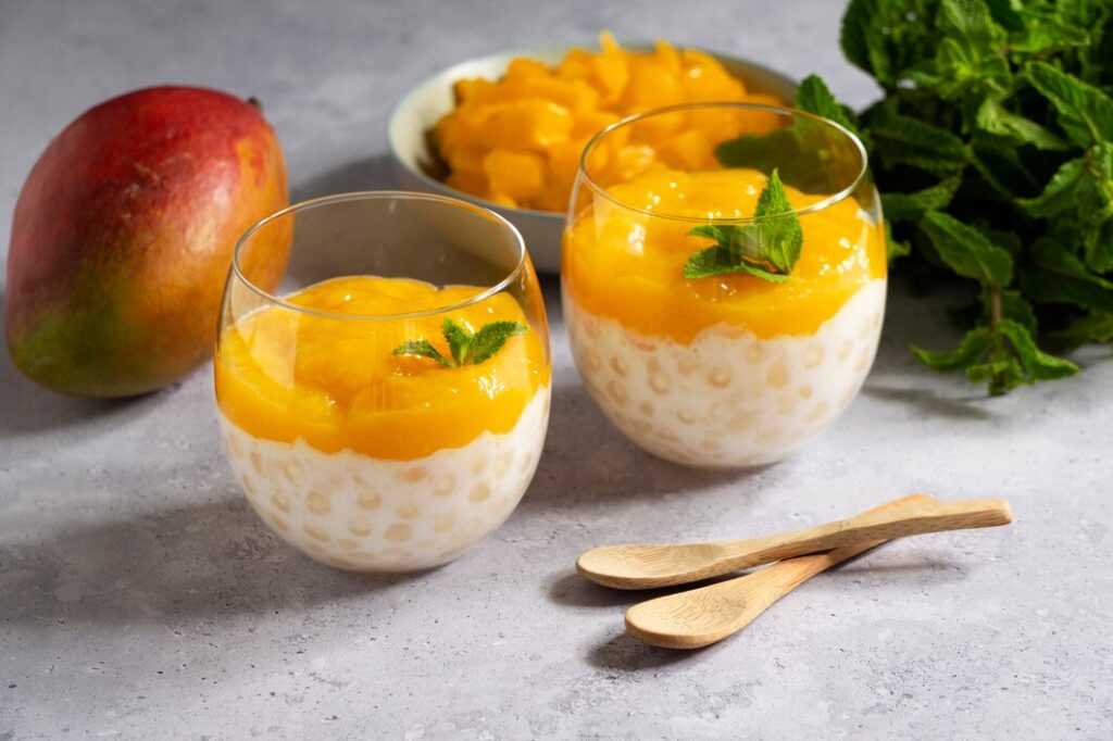 Coconut Mango Chia Pudding