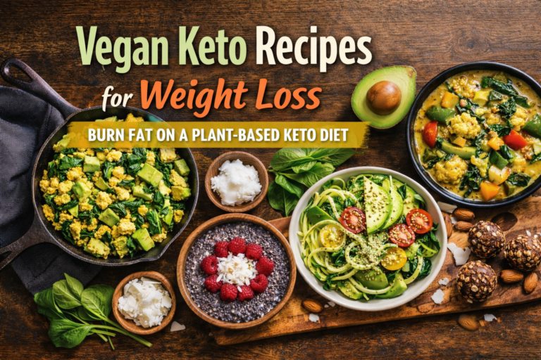vegan keto recipes for weight loss with plant-based low-carb meals