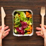 vegan packed lunch