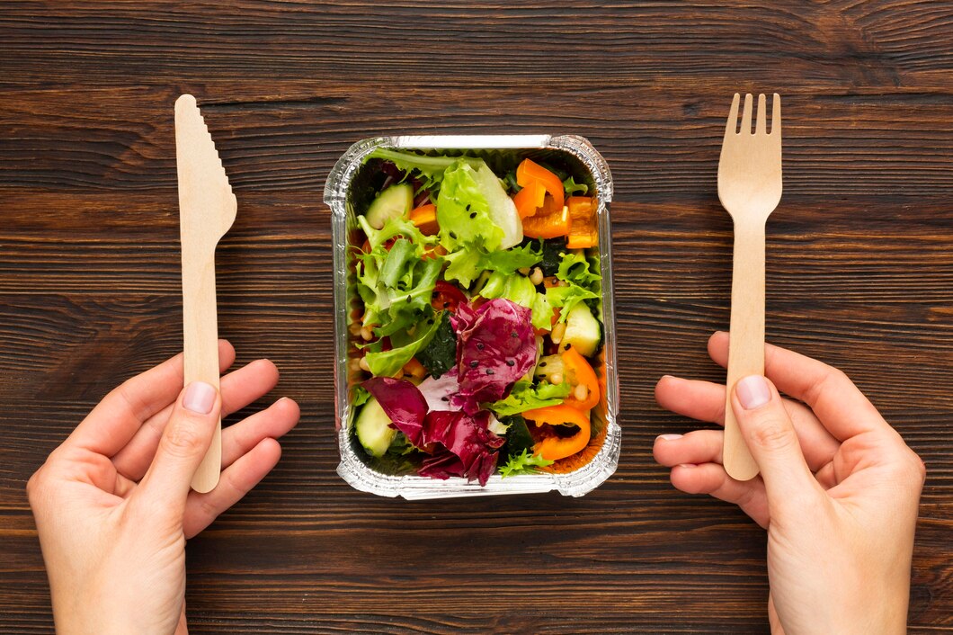 vegan packed lunch