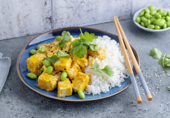 tofu rice bowl recipe