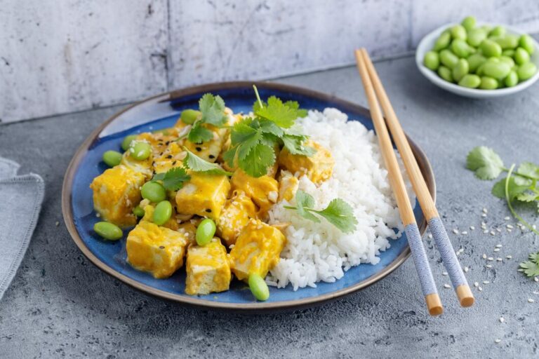 tofu rice bowl recipe