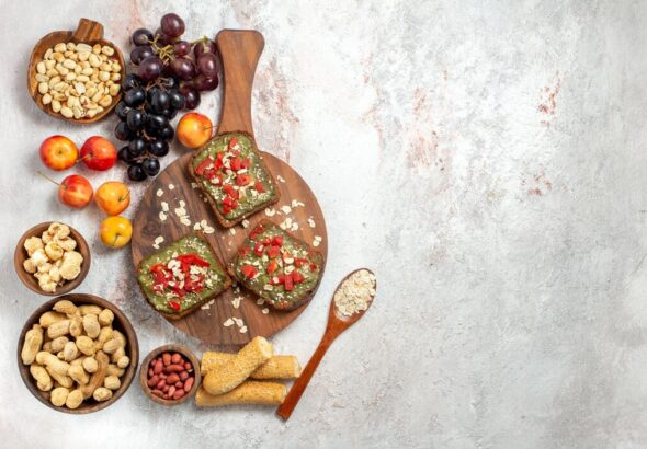Healthy vegan snacks