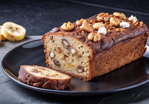 gluten-free vegan banana bread