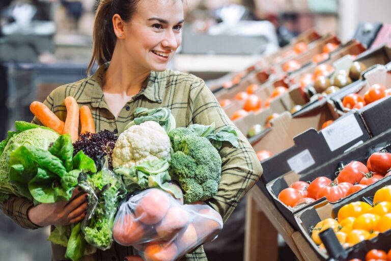 vegan grocery shopping